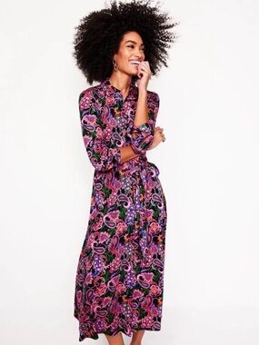 Boden | Dresses | Nwt Boden Laura Jersey Midi Shirt Dress In Graphic Chain Us Sz R | Poshmark Boden | Dresses | Nwt Boden Laura Jersey Midi Shirt Dress In Graphic Chain Us Sz R | Poshmark